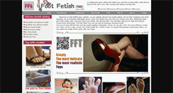Desktop Screenshot of foot-fetish-toys.com